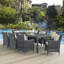 Ensemble repas d'extérieur 9 pièces Sunbrella Modway Invite-40082589