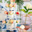 Country Estate 3 Piece Tulipiere Tower Set - Delft Blue