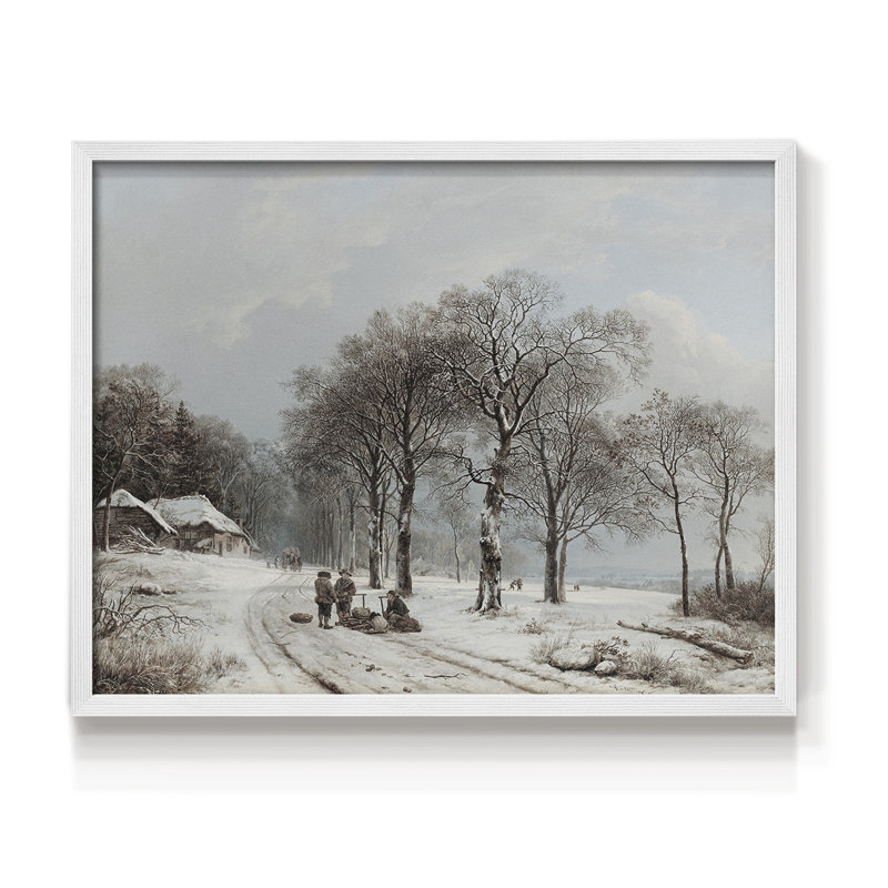 Paysages rétro-CCX - reproduction encadrée, H 11 po x l 14 po, Blanc