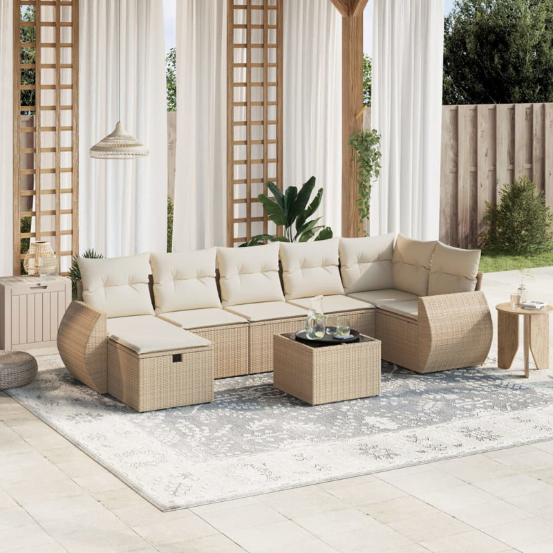 Ensemble de canapé de jardin Vidaxl
