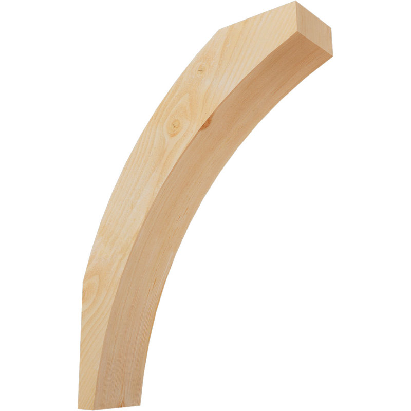 Genouillère Thorton, Sapin Douglas de 6 po (sciage brut), 24 po X P 32 po H