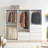 Kalinikos Freestanding Walk in Wood Closet System-365624943