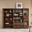 Light luxury solid wood bookcase
