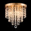 Plafonnier en cristal à 5 lumières Cheyan-1131894309