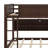 Queen Over Queen Bunk Bed, Solid Pine Wood Bunk Bed With Built-In Storage Cabinets, Charging Station,Ladder,Safety Guardrails-438181969
