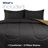 Martex Solid Color Reversible Comforter and Sham Bedding Set Super Soft Brushed Fabric-18040443-18040447