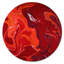 Art de marbre rouge flamme rouge - art mural moderne en métal-68857361