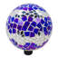  Boule de regard en mosaïque de verre coloré-1818625765