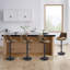 Licon Height Adjustable Swivel Bar Stool-1739403675
