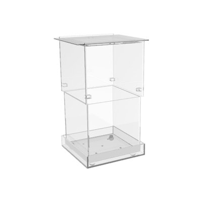 FixtureDisplays® Terrarium, Plexigalss Clear Acrylic 90Day Lead Time 14732