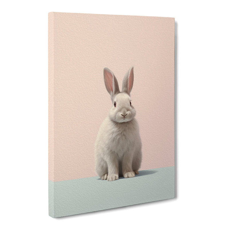 Rabbit Minimalism No.2 - Print, 60cm H x 40cm W x 3cm D