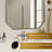 Contemporary Cut Corner Octagonal Scalloped Bathroom Vanity Mirror | Stainless Steel Frame-306995300-307394498