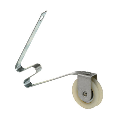Ressorts de tension de porte moustiquaire en acier 1 "FHC B640 avec rouleau en nylon - paquet de 2