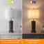 25" Resin Single Table Lamp With USB,Tyoe-C Ports-951165164-951175187
