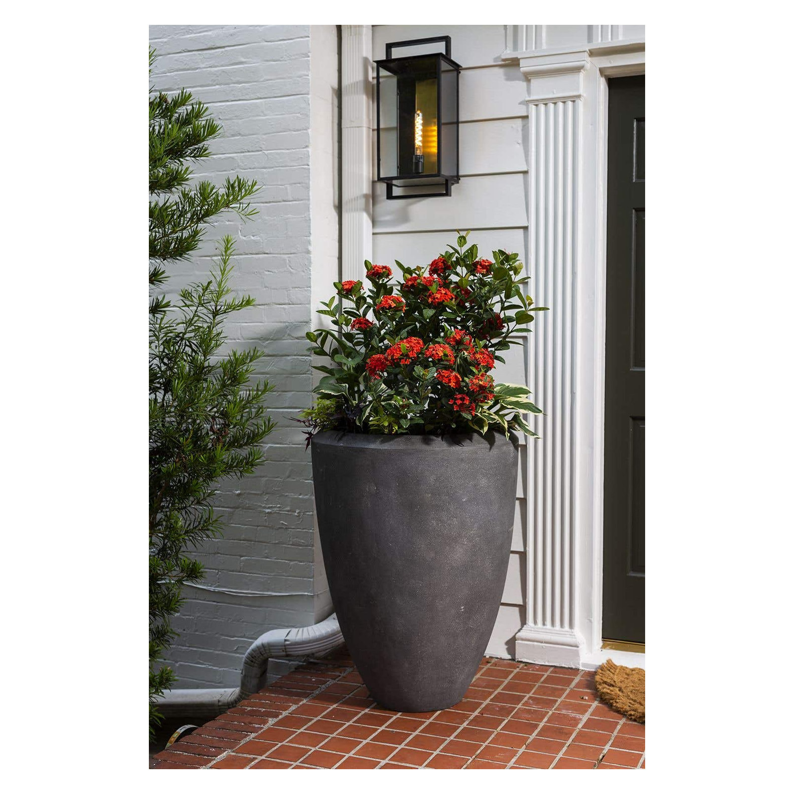 Sonny Handmade Ceramic Pot Planter, 37" H x 28" W x 28" D