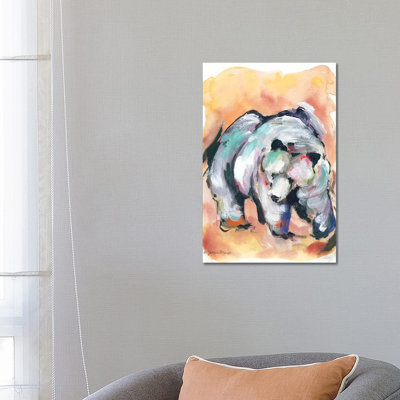 Mountain Grisly 1 Piece Wrapped Canvas Painting