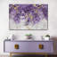Impression sur toile mauve Charmed-45661526