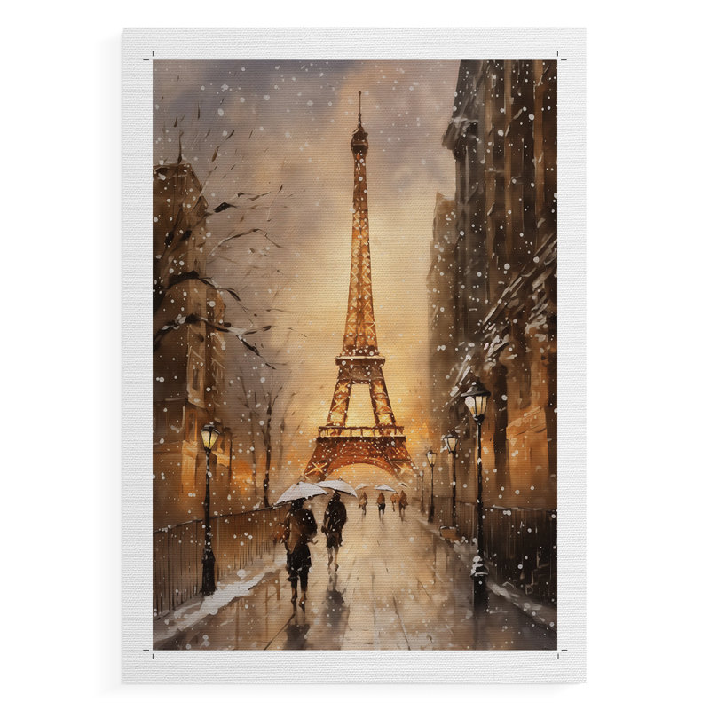 Christmas Holiday Art DLVI - Impression sur toile seulement - NON-CADRE, H 27 po x l 18 po
