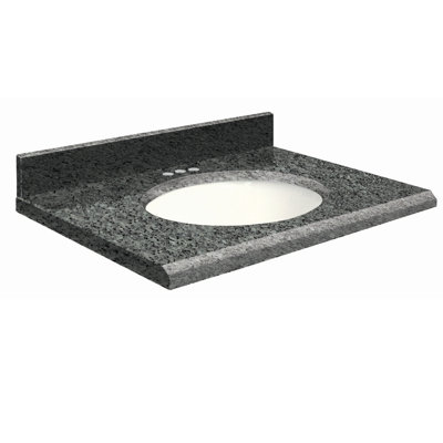 Dessus de salle de bain simple 31 po meuble-lavabo