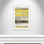 Yellow Celadon Dreams - Art encadré autoportant par Tom Reeves-64072764-64072765