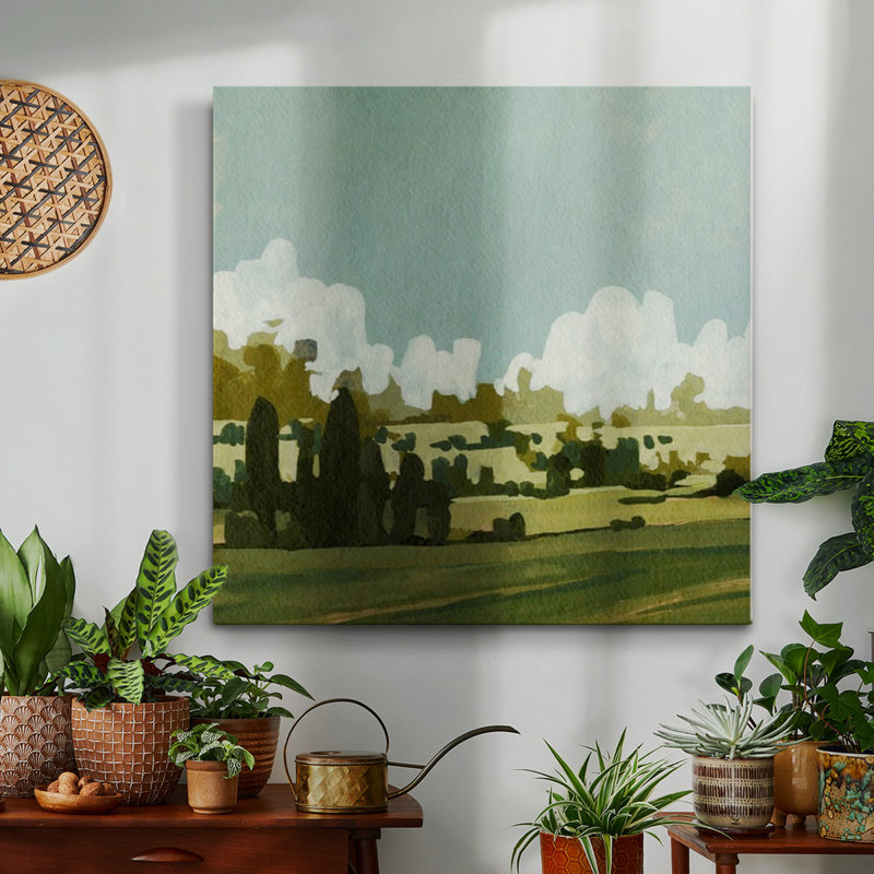 Toile tendue avec châssis Lush Summer I-Premium Gallery - prête à être accrochée