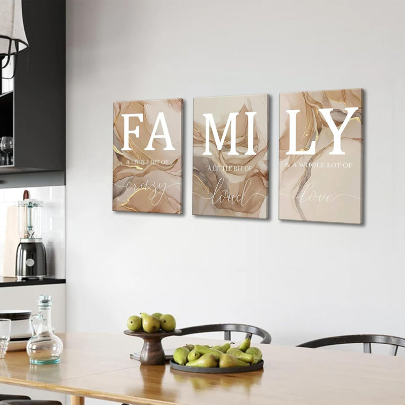 3 Piece Wrapped Canvas Print