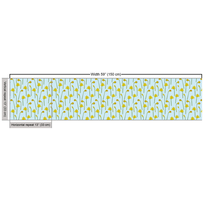 Orona Daffodils Fabric