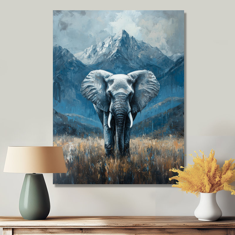 Harvell - animaux, art mural, salon, H 20 po x l 12 po, Toile tendue, Ne s’applique pas