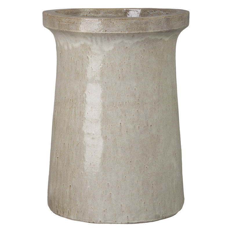 Talal Handmade Ceramic Planter, 29"H x 21"W x 21"D
