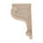 10-13/16 in x 2-1/8 in x 6-11/16 in Unfinished Medium Solid Classic Plain Wood Corbel-51891025
