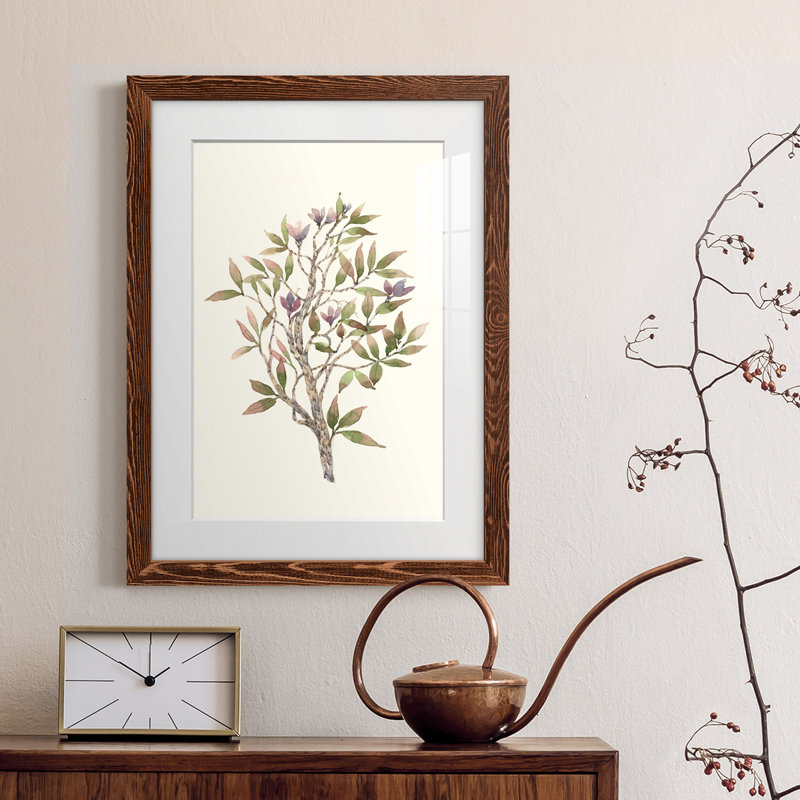 «Twig Study II», impression encadrée, Cadre en érable, H 44 po x l 31 po x P 1 po