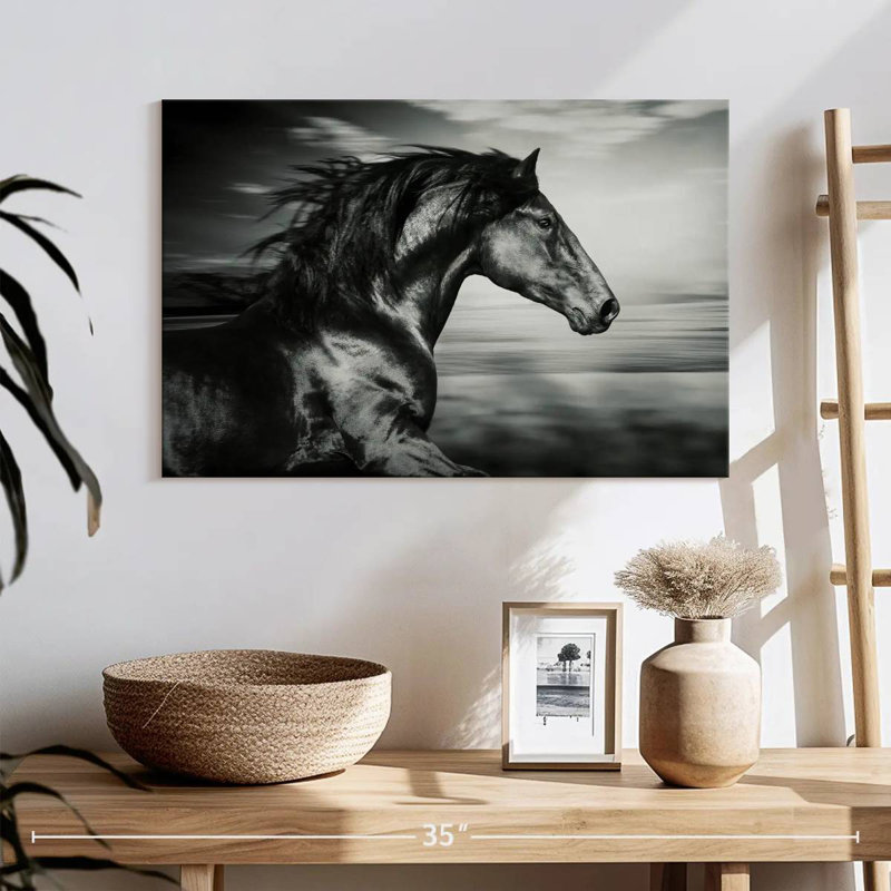 Brampt Thoroughbred, 8" H x 12" W
