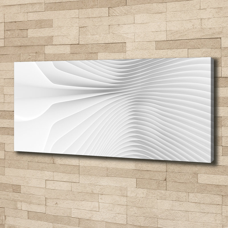 Abstraction Lines - No Frame Print on Canvas