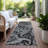 Fareham Washable Paisley Indoor / Outdoor Rug-114800794