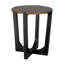 Table d'appoint en bois d'acacia massif