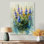 Mauve vert été Lupin I - décoration murale Lupin