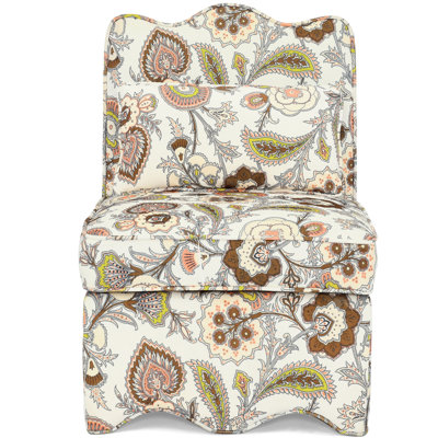 Chaise de salle à manger en flanelle brune, rembourrage délicat, belle chaise de salle à manger en flanelle à accoudoirs floraux, brun charmant, accent, économie d'espace