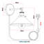 Plug-in Armed Sconce-146107816