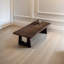 Industrial style natural pine desk-1141118355