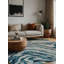 Tapis brun lavable à la machine-1570223360