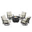 Malillani Outdoor 6 - Piece Conversation Set-1965580750