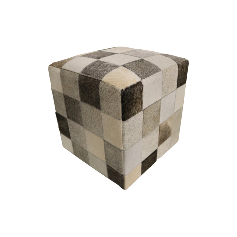 Chanda Leather Ottoman