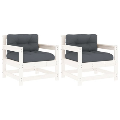 Chaise de patio avec coussins Sakayla
