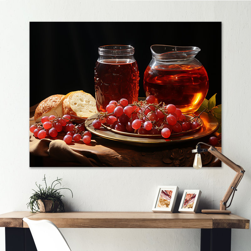 «Judaism Rosh Hashanah Apple Radiance» sur toile, Toile tendue, H 34 po x l 44 po x P 1,5 po