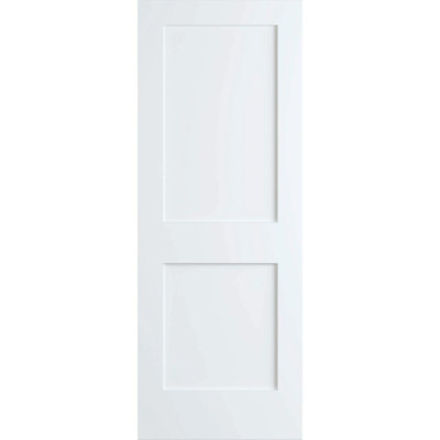80'' Solid Wood Paneled without Installation Hardware Kit Slab Door