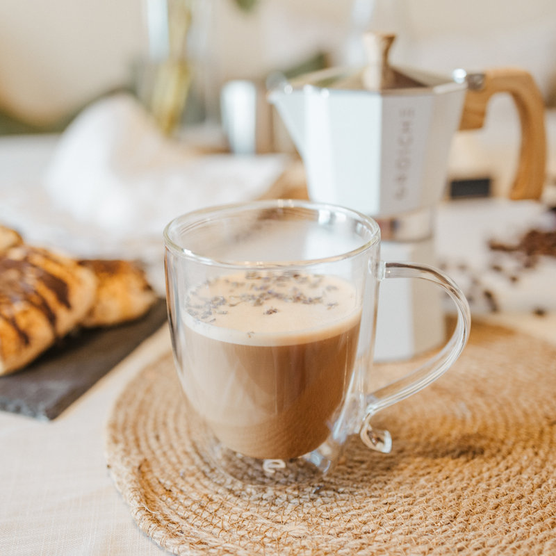 Glass Coffee Mug