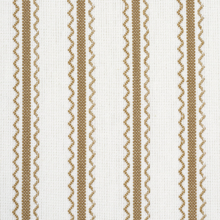 Schumacher x Mark D. Sikes Birdie Ticking Stripe Fabric