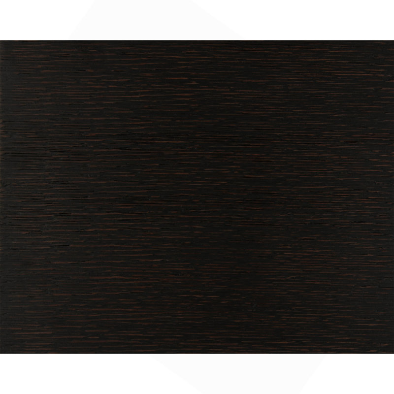 Ensemble de 2 chaises d'appoint en bois à finition noire, Noir