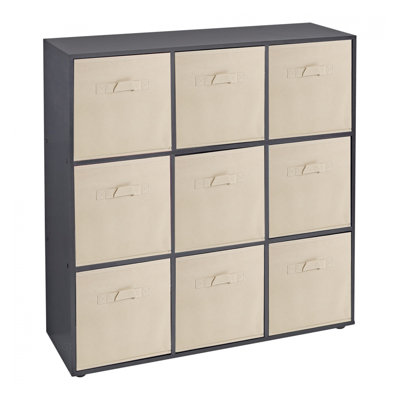 Milanna 90.5cm H x 89cm W Cube Bookcase