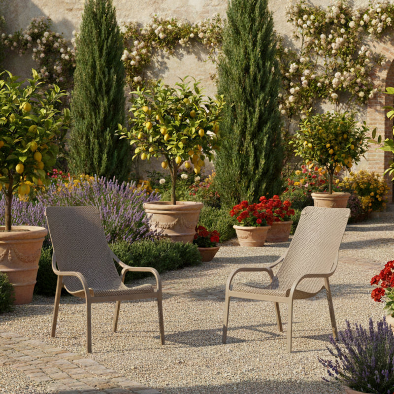 Outdoor Lounge Chair, Turtle Dove